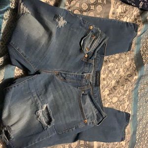 From Aeropostale dark blue jeans